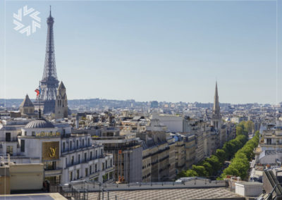 Gold for events offers you the Rooftop Paris 8 for your event